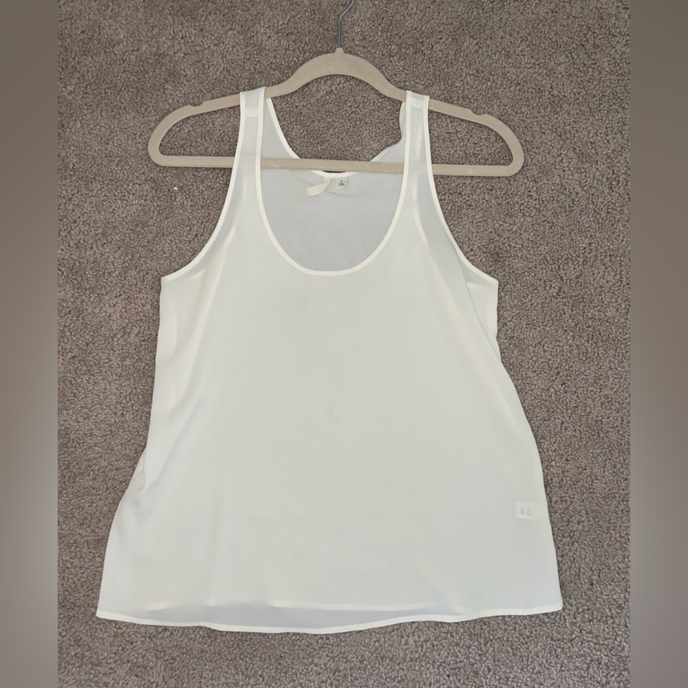 White Shell Tank